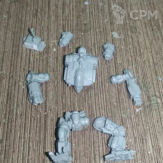 Описание картинки War Crow A (70 тонн) от Dwarf Pirate Foundry по цене 450руб | Свободный Рынок Миниатюр - СРМ
