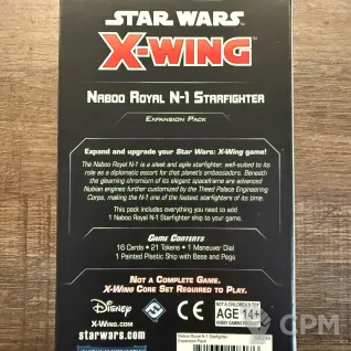 Описание картинки Star Wars X-Wing Naboo Royal N-1 Starfighter от Mini Wargame по цене 4 950руб | Свободный Рынок Миниатюр - СРМ
