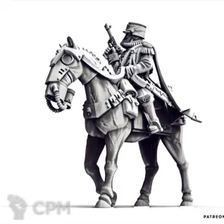 Описание картинки Death Rider Squadron Ridemaster от Kapers Point по цене 261руб | Свободный Рынок Миниатюр - СРМ