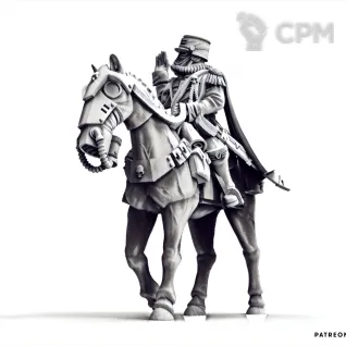Описание картинки Death Rider Squadron Ridemaster от Kapers Point по цене 261руб | Свободный Рынок Миниатюр - СРМ