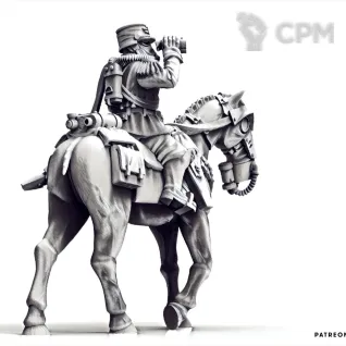 Описание картинки Death Rider Squadron Ridemaster от Kapers Point по цене 261руб | Свободный Рынок Миниатюр - СРМ