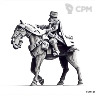 Описание картинки Death Rider Squadron Ridemaster от Kapers Point по цене 261руб | Свободный Рынок Миниатюр - СРМ