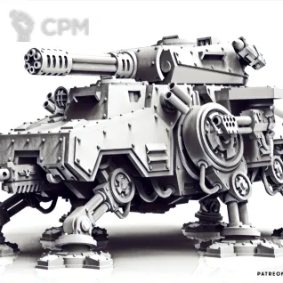 Описание картинки Alternative Leman Russ Krieg от 3D Wargaming по цене 2 800руб | Свободный Рынок Миниатюр - СРМ