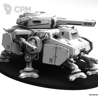 Описание картинки Alternative Leman Russ Krieg от 3D Wargaming по цене 2 800руб | Свободный Рынок Миниатюр - СРМ
