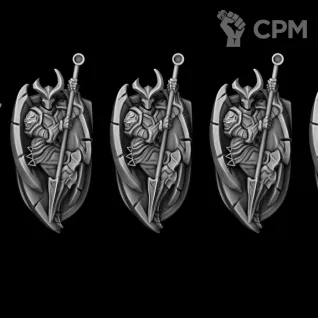 Описание картинки щиты тип Chaos от LDBits по цене 766руб | Свободный Рынок Миниатюр - СРМ