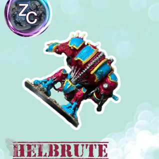 Описание картинки Helbrute(миниатюра с покрасом) от ZanozaCraft по цене 1 200руб | Свободный Рынок Миниатюр - СРМ