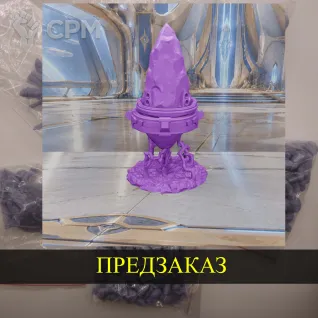 Описание картинки Protoss Pylon от White Blackjack по цене 799руб | Свободный Рынок Миниатюр - СРМ
