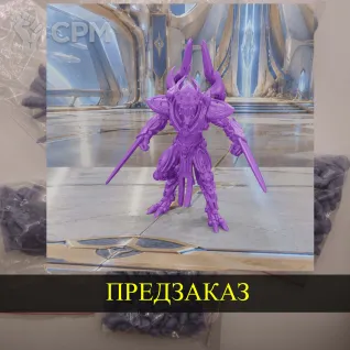 Описание картинки Protoss Sentinel \ Zealot от White Blackjack по цене 999руб | Свободный Рынок Миниатюр - СРМ