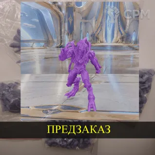 Описание картинки Protoss Zealot от White Blackjack по цене 1 199руб | Свободный Рынок Миниатюр - СРМ