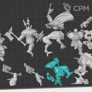 Описание картинки Shadespire - Magores Fiend от White Rhino по цене 999руб | Свободный Рынок Миниатюр - СРМ