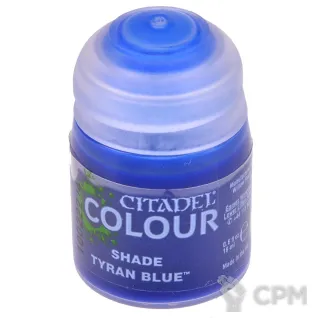 Описание картинки Краска CITADEL - Shade - Tyran Blue от Sladkov по цене 730руб | Свободный Рынок Миниатюр - СРМ