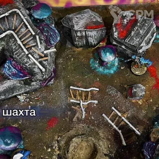 Описание картинки Диорама(Локация) от ZanozaCraft по цене 5 000руб | Свободный Рынок Миниатюр - СРМ