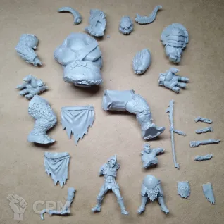 Описание картинки Shank &amp; Wrot, Orc Scavengers. от Серж по цене 2 200руб | Свободный Рынок Миниатюр - СРМ