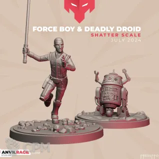 Описание картинки Shattered Rebel Heroes от Helnex workshop  по цене 250руб | Свободный Рынок Миниатюр - СРМ