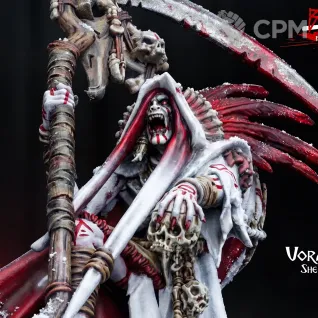 Описание картинки Vorash She Who Walks in Death от PocketSized Prints по цене 275руб | Свободный Рынок Миниатюр - СРМ