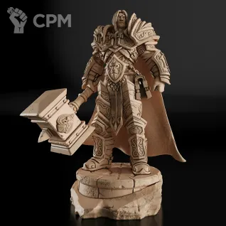 Описание картинки Arthas Menethil Фигурка (World of Warcraft) от GAS3TXD  по цене 4 200руб | Свободный Рынок Миниатюр - СРМ