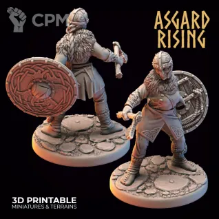 Описание картинки VIKINGS - Shieldmaidens-Asgard Rising от axl_k по цене 700руб | Свободный Рынок Миниатюр - СРМ
