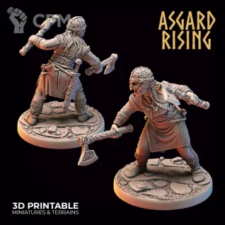Описание картинки VIKINGS - Shieldmaidens-Asgard Rising от axl_k по цене 700руб | Свободный Рынок Миниатюр - СРМ