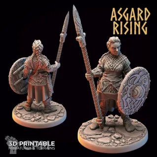Описание картинки VIKINGS - Shieldmaidens-Asgard Rising от axl_k по цене 700руб | Свободный Рынок Миниатюр - СРМ