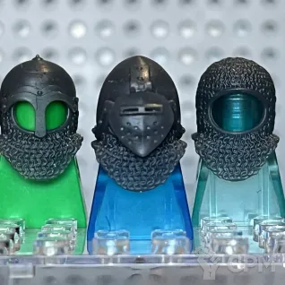 Описание картинки Кастомные шлемы для минифигурок LEGO от GeekUndead по цене 200руб | Свободный Рынок Миниатюр - СРМ