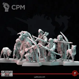 Описание картинки Wildercorps Hunters от MrMetalHorror по цене 1 000руб | Свободный Рынок Миниатюр - СРМ