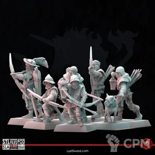 Описание картинки Wildercorps Hunters от MrMetalHorror по цене 1 000руб | Свободный Рынок Миниатюр - СРМ