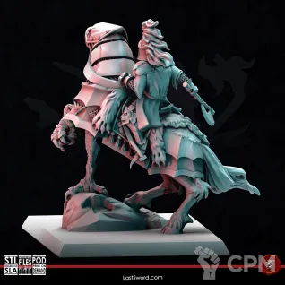 Описание картинки Grandmaster on Hippogrif от Recruiter по цене 1 200руб | Свободный Рынок Миниатюр - СРМ