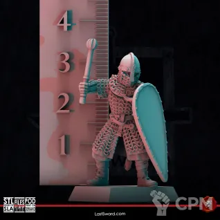 Описание картинки Normans-HeavyInfantry PoleArm Shields от 3Д-Печка по цене 900руб | Свободный Рынок Миниатюр - СРМ