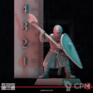 Описание картинки Normans-HeavyInfantry PoleArm Shields от Manufactorum76 по цене 1 280руб | Свободный Рынок Миниатюр - СРМ