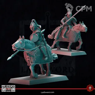 Описание картинки Late Roman Cataphracts от Manufactorum76 по цене 3 400руб | Свободный Рынок Миниатюр - СРМ