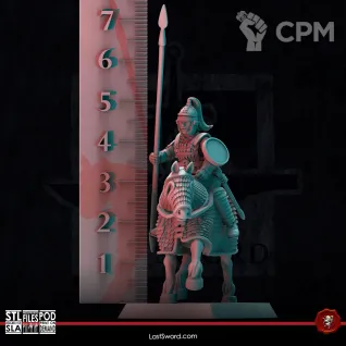 Описание картинки Late Roman Cataphracts от Manufactorum76 по цене 3 400руб | Свободный Рынок Миниатюр - СРМ