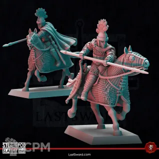 Описание картинки Late Roman Cataphracts Command Group от Manufactorum76 по цене 1 350руб | Свободный Рынок Миниатюр - СРМ