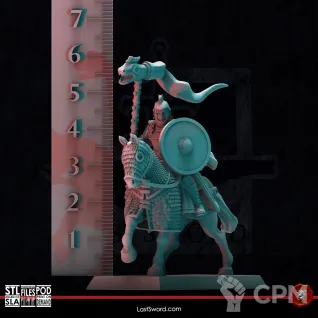 Описание картинки Late Roman Cataphracts Command Group от Manufactorum76 по цене 1 350руб | Свободный Рынок Миниатюр - СРМ