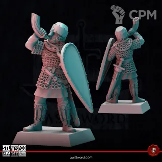 Описание картинки Normans-Command Group от 3Д-Печка по цене 300руб | Свободный Рынок Миниатюр - СРМ