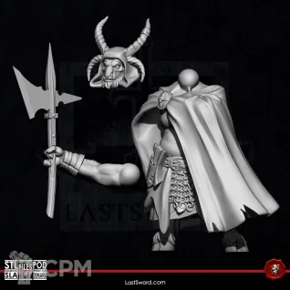 Описание картинки Executioner With Cloack от 3Д-Печка по цене 250руб | Свободный Рынок Миниатюр - СРМ