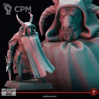 Описание картинки Executioner With Cloack от 3Д-Печка по цене 250руб | Свободный Рынок Миниатюр - СРМ