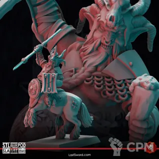 Описание картинки Centaur Hero от 3Д-Печка по цене 250руб | Свободный Рынок Миниатюр - СРМ