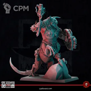 Описание картинки Great Dragon Ogre от Manufactorum76 по цене 1 900руб | Свободный Рынок Миниатюр - СРМ