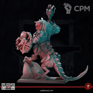 Описание картинки Great Dragon Ogre от Manufactorum76 по цене 1 900руб | Свободный Рынок Миниатюр - СРМ