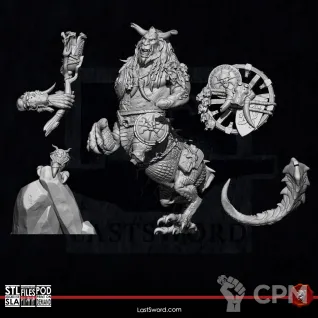 Описание картинки Great Dragon Ogre от 3Д-Печка по цене 1 400руб | Свободный Рынок Миниатюр - СРМ