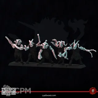 Описание картинки Beastmen Longhorn Bestigors Upgrade от 3Д-Печка по цене 400руб | Свободный Рынок Миниатюр - СРМ