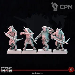 Описание картинки Mongrel archers herd от 3Д-Печка по цене 1 200руб | Свободный Рынок Миниатюр - СРМ
