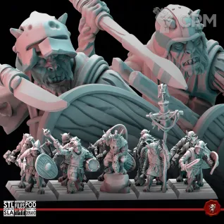 Описание картинки Mongrel Herd Spears and Javalins от Manufactorum76 по цене 1 400руб | Свободный Рынок Миниатюр - СРМ