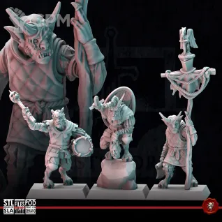Описание картинки Mongrel Herd Spears and Javalins от Manufactorum76 по цене 1 400руб | Свободный Рынок Миниатюр - СРМ