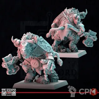 Описание картинки Vorgul The Doombringer от Manufactorum76 по цене 850руб | Свободный Рынок Миниатюр - СРМ