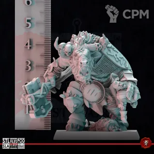 Описание картинки Vorgul The Doombringer от Manufactorum76 по цене 850руб | Свободный Рынок Миниатюр - СРМ