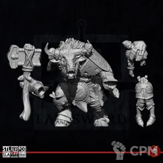 Описание картинки Vorgul The Doombringer от Manufactorum76 по цене 850руб | Свободный Рынок Миниатюр - СРМ