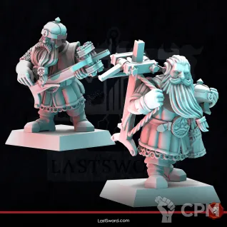 Описание картинки Dwarfs Crossbow от 3Д-Печка по цене 1 100руб | Свободный Рынок Миниатюр - СРМ