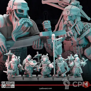 Описание картинки Dwarfs Crossbow от 3Д-Печка по цене 1 100руб | Свободный Рынок Миниатюр - СРМ