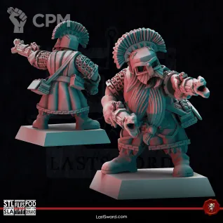 Описание картинки Dwarf Handgunners от 3Д-Печка по цене 1 000руб | Свободный Рынок Миниатюр - СРМ